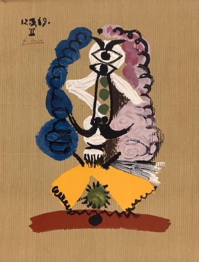 Pablo PICASSO (1881-1973) d'après

PORTRAIT...