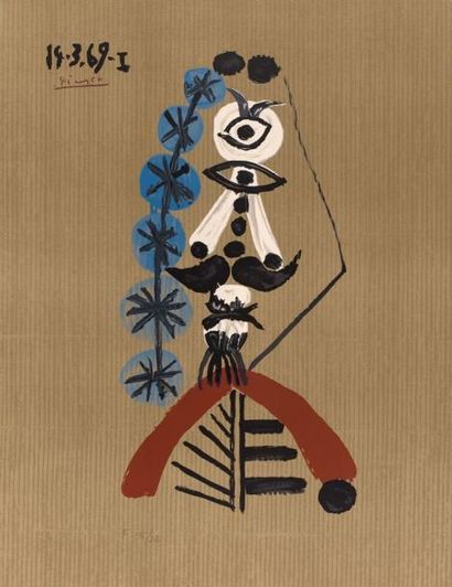 Pablo PICASSO (1881-1973) d'après

PORTRAIT...