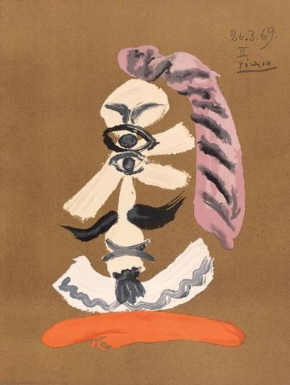 Pablo PICASSO (1881-1973) d'après

PORTRAIT...