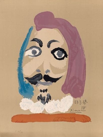 Pablo PICASSO (1881-1973) d'après

PORTRAIT...