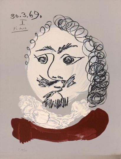 Pablo PICASSO (1881-1973) d'après

PORTRAIT...