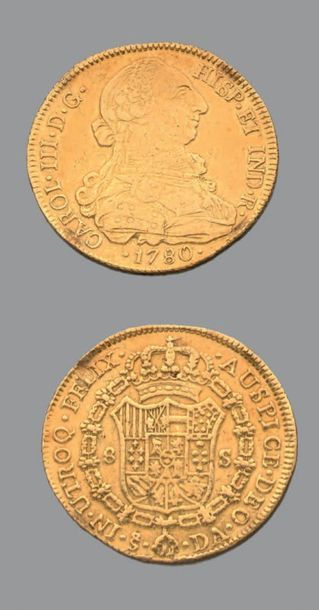 CHILI. CHARLES III (1759-1788). 8 escudos....