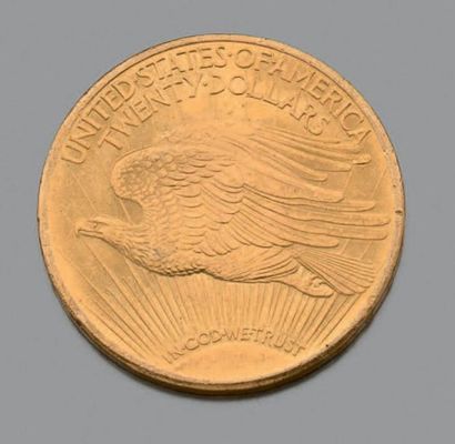 ETATS-UNIS. Vingt dollars Liberty en or ...