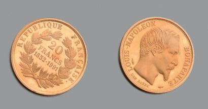 FRANCE. Monnaie de Paris, vingt Francs en...