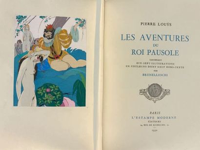 LOU?S Pierre

Les aventures du roi Pausole....