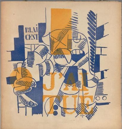 CENDRARS Blaise

J'ai tué. Paris, 1918; plaquette,...