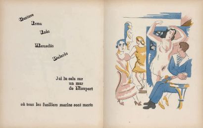 COCTEAU Jean

Escales. Paris, la Sirène,...