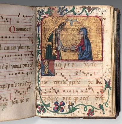 ANTIPHONAIRE DE PETIT FORMAT.
Manuscrit du...