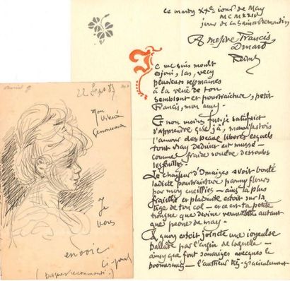 George AURIOL (1863-1938) dessinateur, chansonnier...