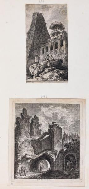 Franz KOBELL (1749 - 1822) et ÉCOLE ALLEMANDE...