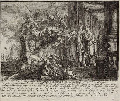 Gabriel DE SAINT AUBIN (1724 - 1780)

Allégorie...