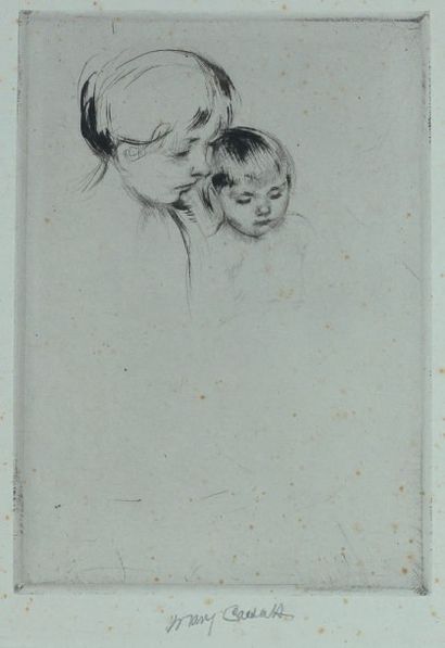 Mary CASSATT (1844 - 1926)

The Picture book.
(Breeskin...