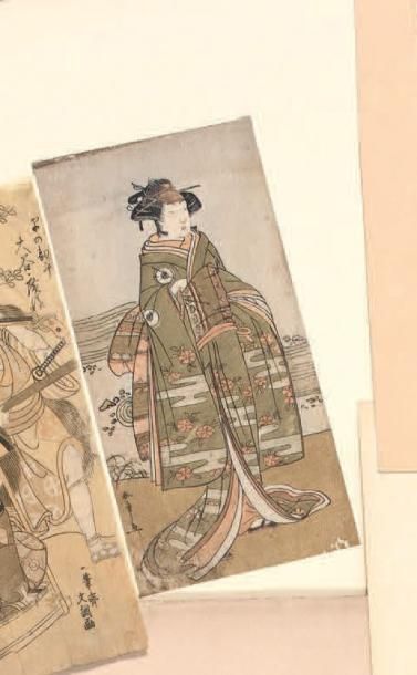 KATSUKAWA SHUNSHÔ (1726-1792)
Hosoban tate-e,...