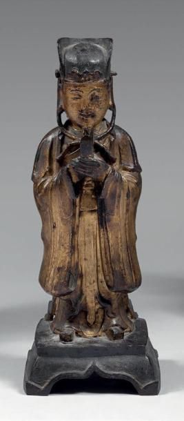 CHINE - - Epoque MING (1368 - 1644)

Statuette...