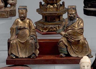 CHINE - XVIIIème siècle

Deux statuettes...