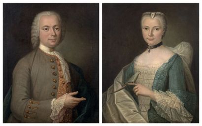 Ecole Française du XVIIIème siècle

- PORTRAIT...