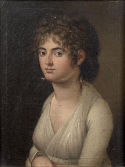 École FRANÇAISE de la fin du XVIIIème siècle

PORTRAIT...