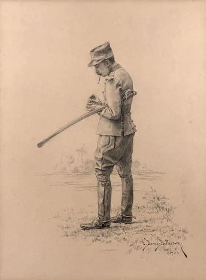 Etienne Prosper BERNE-BELLECOUR (1838-1910)

OFFICIER...