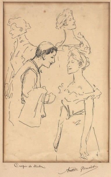 Théophile Alexandre STEINLEN (1859-1923)

ÉTUDE...