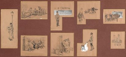 Théophile Alexandre STEINLEN (1859-1923)

À...