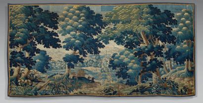 Grande tapisserie d'Aubusson représentant...