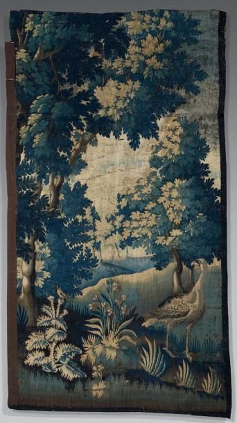 Fragment de tapisserie d'Aubusson décoré...