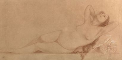 Pierre D. LHORMONT?
MODELE ALLONGÉ.
Sanguine...