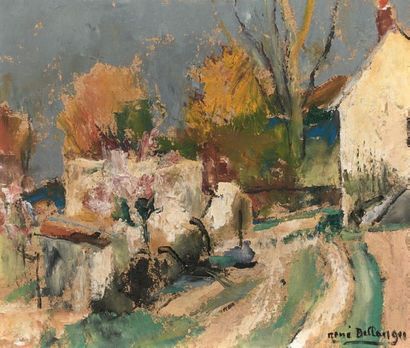 René BELLANGER (1895-1964)
PAYSAGE.
Huile...