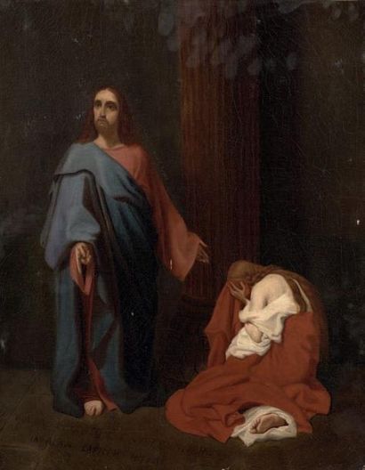 Attribué à Emile SIGNOL (1804 -1892)

LE...
