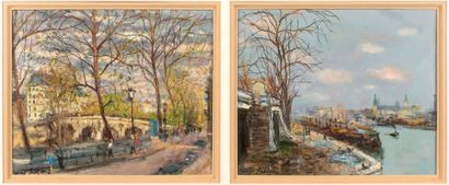 Serge BELLONI (1925-2005)

VUES DES QUAIS...