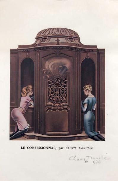 Clovis TROUILLE (1889-1975)

LE CONFESSIONNAL.
Impression...