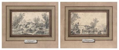 Ecole de Jean PILLEMENT (Lyon 1728 - Lyon...