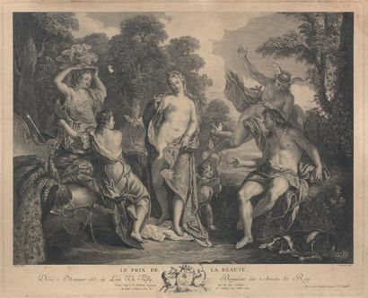 D'après Jean-François de TROY, J. DAULLE...