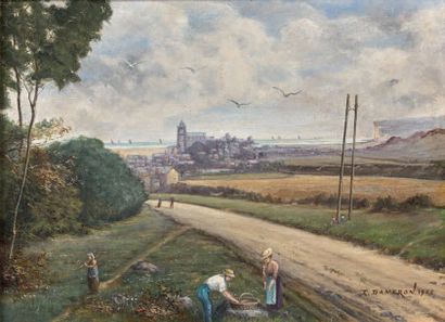 Émile Charles DAMERON (1848-1908)
VUE D'UNE...