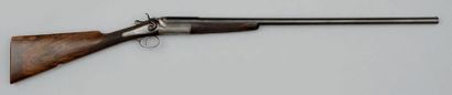 Fusil de chasse, un coup, à percussion centrale,...