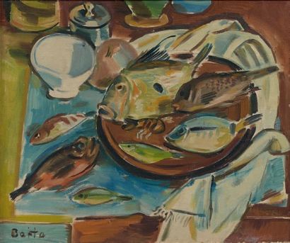 Laszlo BARTA (1902-1961)
NATURE MORTE AUX...