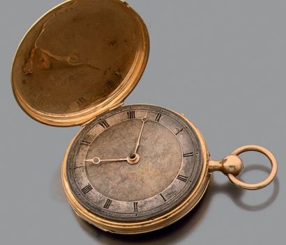 Montre de poche savonnette à répétition des...