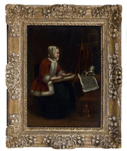 Ecole HOLLANDAISE du XVIIIème siècle
LA JEUNE...
