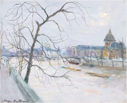Serge BELLONI (né en 1925)
VUE DE LA SEINE,...