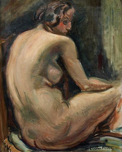 Emile-Othon FRIESZ (1879-1949)
NU ASSIS DE...