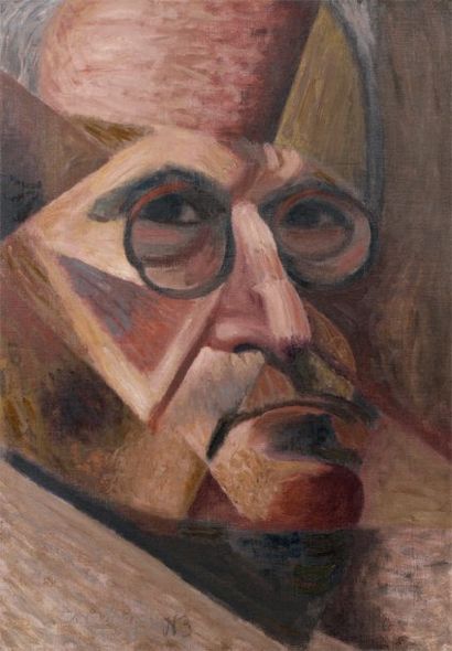 Serge CHARCHOUNE (1888-1975)
AUTOPORTRAIT....