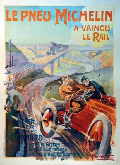 E. Montaut
L. Revon Le pneu Michelin a vaincu...