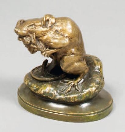 Théophile HINGRE (1832-1911) :
RAT DES CHAMPS....