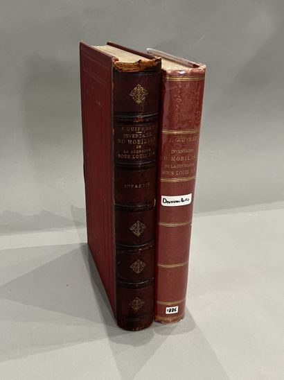 Jules GUIFFREY : Inventaire général du mobilier...