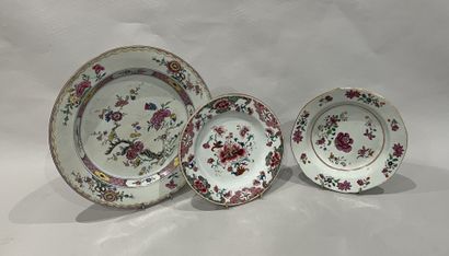 Compagnie des Indes, XVIIIe siècle. Une assiette...
