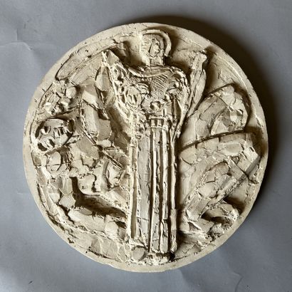 LALLEMANT (XXe siècle). Minerve combat et...