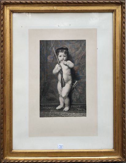 D'après LOBRICHON, gravé par LAMOTTE : ENFANT...