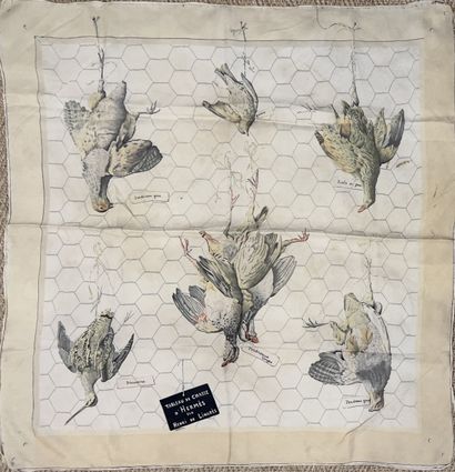 HERMES Paris - Henri de LINARES. Carré en...