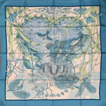 HERMES Paris - Laurence TOUTSY. Carré en...