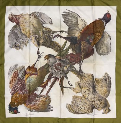 HERMES Paris - Henri de LINARES. Carré en...